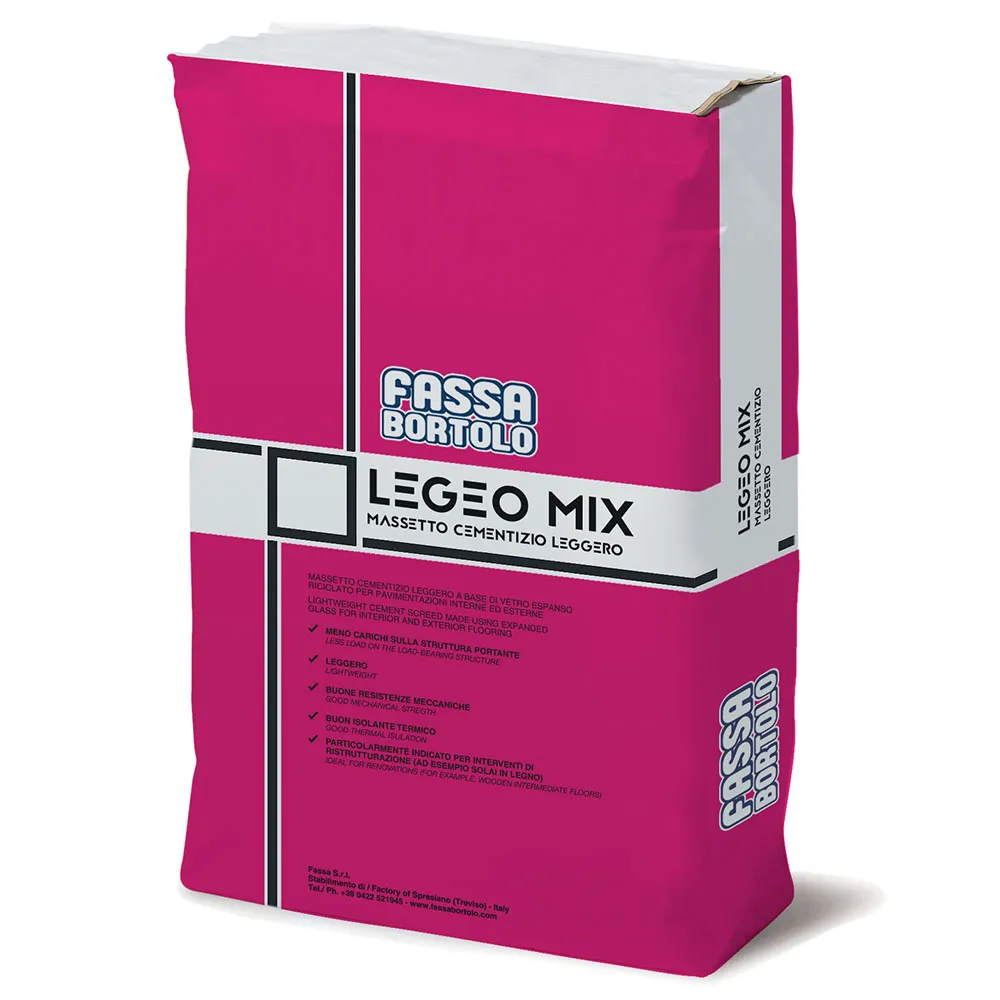 CHAPE ALLEGEE LEGEO MIX GRIS 25KG FASSA BORTOLO