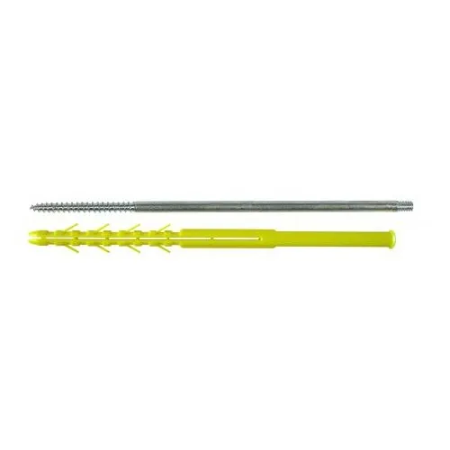 Fixation de descente d’eaux pluviales – Patte à vis longue M7 X 250 chev.10 X 240 – Sachet de 10 pièces