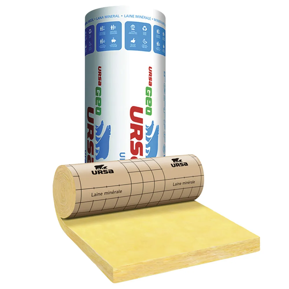LAINE DE VERRE ÉP. 120 MM REVÊTUE KRAFT – URSA MRK40