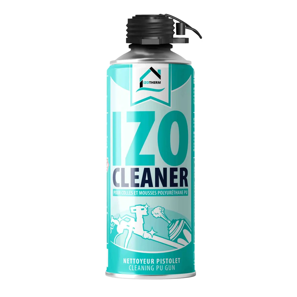 Nettoyant mousse et colle polyurethane – IZO CLEANER – 500mL