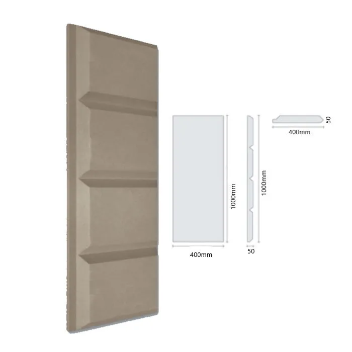 Panneau 4 Pierres de bossage – GDS – Rect006
