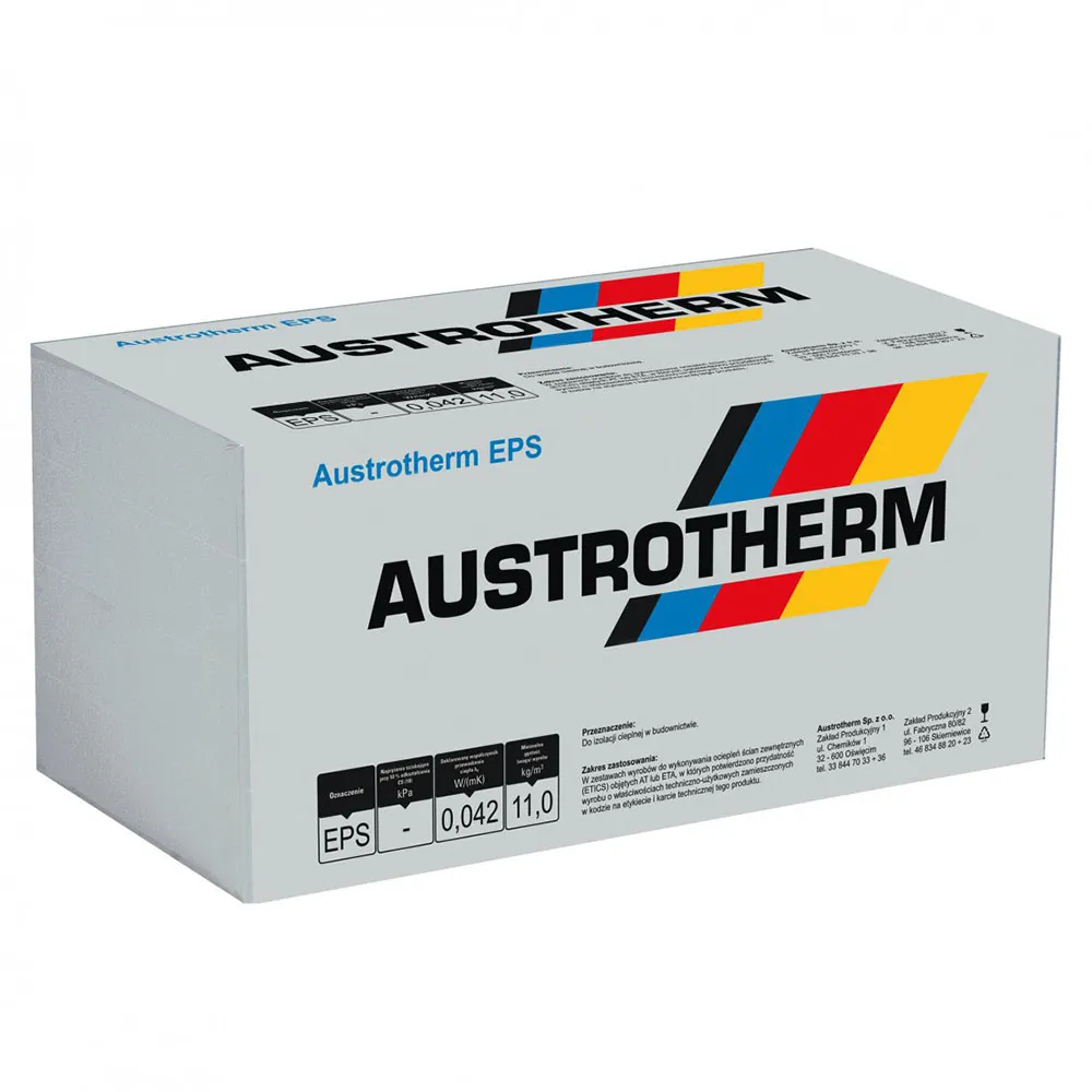 Polystyrène expansé AUSTROTHERM EPS ITE ép.50mm