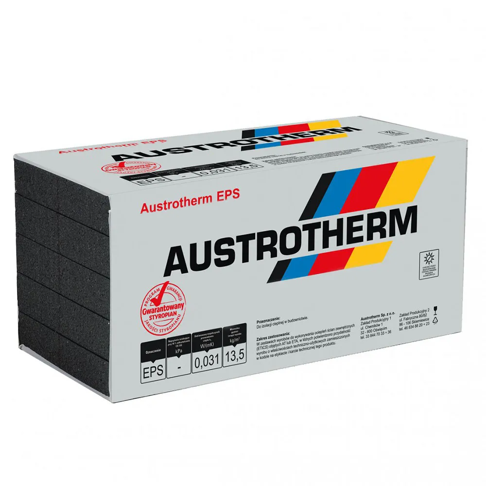 Polystyrène gris graphité AUSTROTHERM EPS ITE ép.120mm